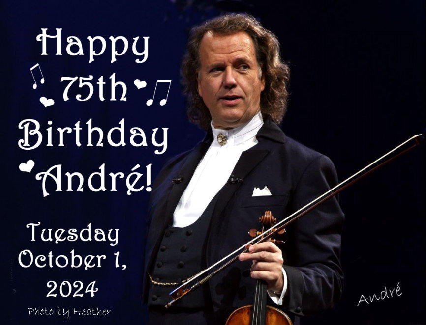 Andre Rieu turns 75 Andre Rieu turns 75